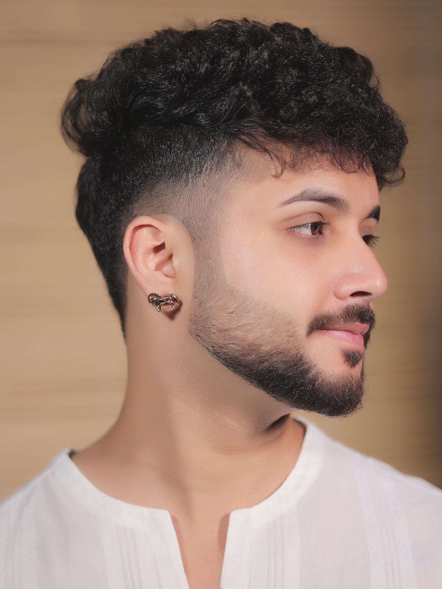 Joyce Plain Men's Earrings