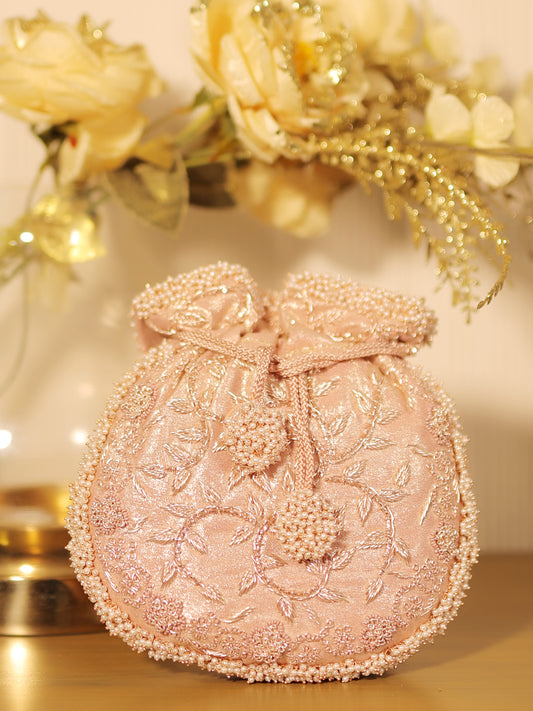 Emersyn Rose Gold Potli Bag