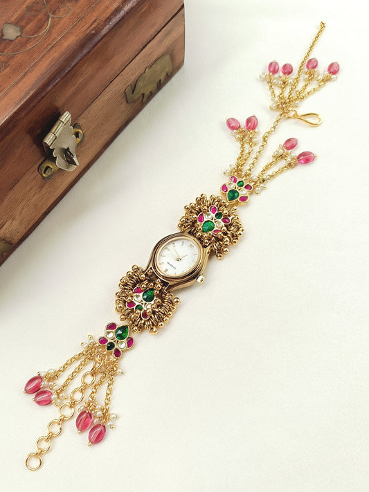 Lavanya's Paachi Kundan Watch