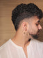 Ayur Golden Men's Earrings