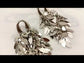 Anguri Silver Western Earrings