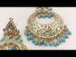 Nabeeha Firozi Jadau Earrings