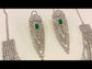 Bailey Green American Diamond Necklace Set