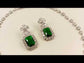 Reet Green American Diamond Set