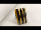 Baanvi Beige Rectangular Shape Acrylic Finger Ring