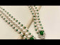 Almaas Emerald American Diamond Neckpiece