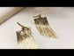 Atrangi Golden Chain Hangings Western Earrings