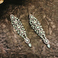 Ekta Mint Green Stone Victorian Earrings