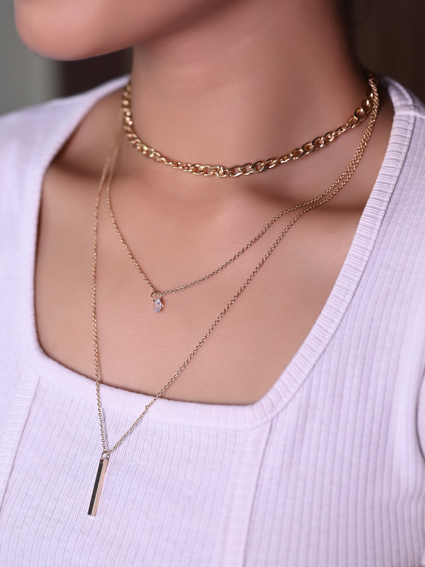 Marina Triple Layer Chain