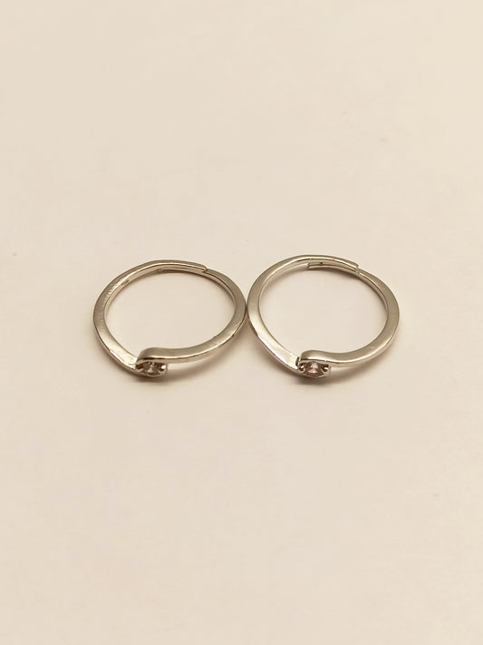 Munmun Silver Toe Ring