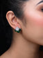 Richa American Diamond Green Emerald Tops