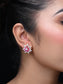 Priyanka American Diamond Ruby Tops