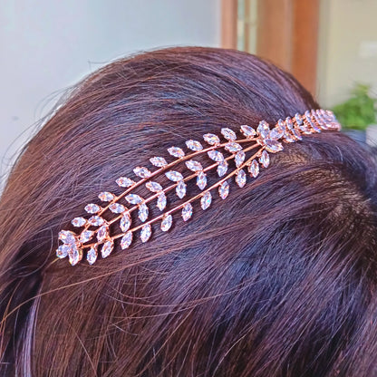 Gold Shiny Knot Hair Band