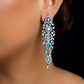 Iravati Firoji Stone Diamond Victorian Earrings