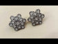 Ketaki Light Grey Diamond Rhodium Plated Victorian Tops