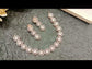 Kashish Diamond Neck Line Rose Plated Necklace Set
