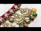 Zohra Chandbali Style Bridal Kundan Choker