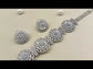 Neeshad Diamond Silver Plated Necklace Set