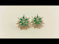 Ruchita American Diamond Green Emerald Tops