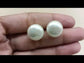 Jasleen Pearl White Natural Pearl Stud