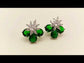Richa American Diamond Green Emerald Tops