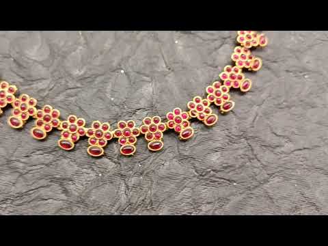 10 Stone Handmade Necklace